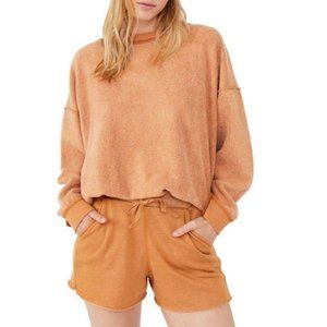Free People Intimately Free Kelly Set Cognac XS